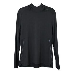 Lululemon Metal Vent Tech Graphite Gray Hoodie Long Sleeve M Athleisure Travel